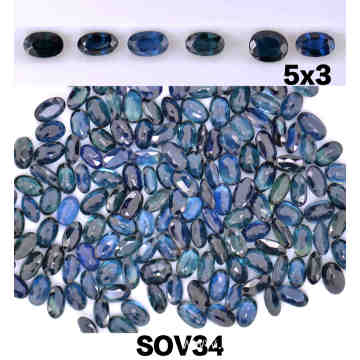 Thailand natural blue sapphires loose sapphire